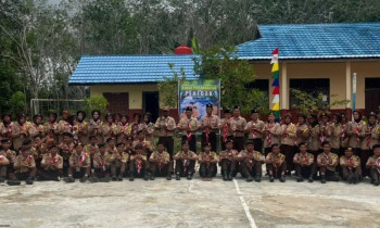 SMKN 1 Raren Batuah Gelar Kemah Persahabatan Penegak, Raih Juara Umum