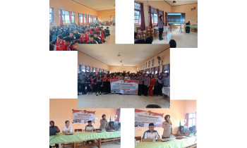 Polwan Polres Kab. Barito Timur Goes to School, Edukasi Siswa SMKN 1 Raren Batuah